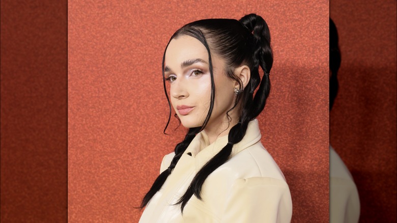 Poppy in pigtails