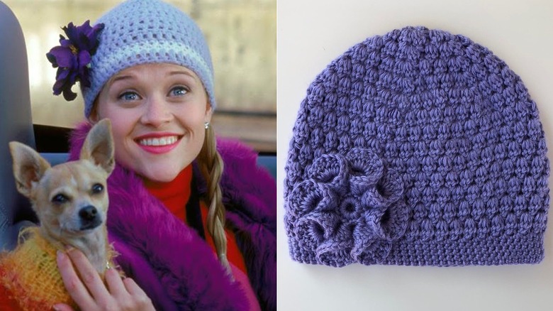 Elle Woods purple hat
