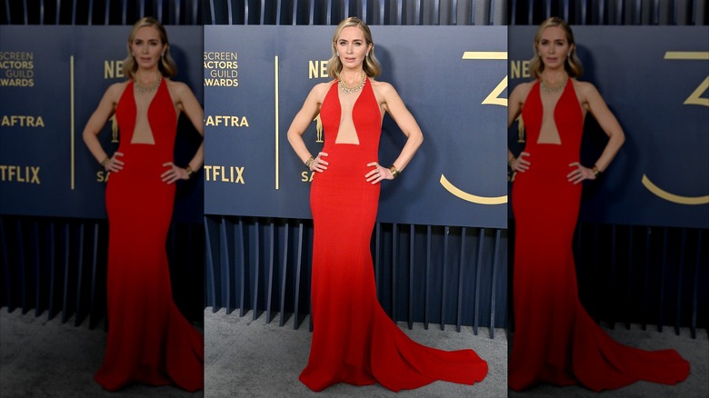 Emily Blunt at the 2024 SAG Awards
