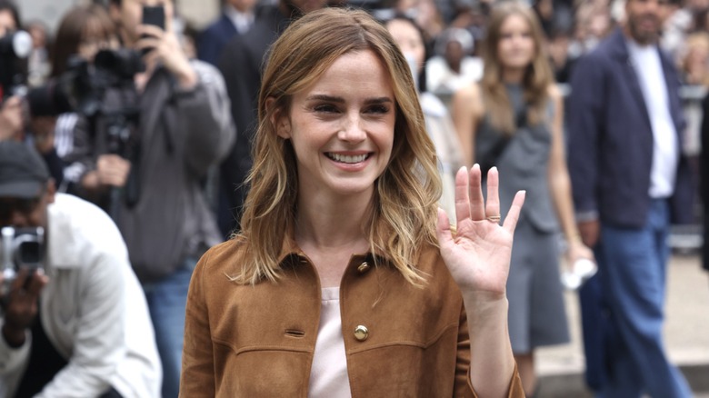 Emma Watson at Paris Fashion Week 2026.