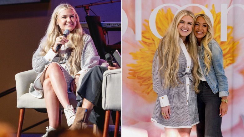 Erika Kirk appears at the Bloom Festival with Michelle Randall