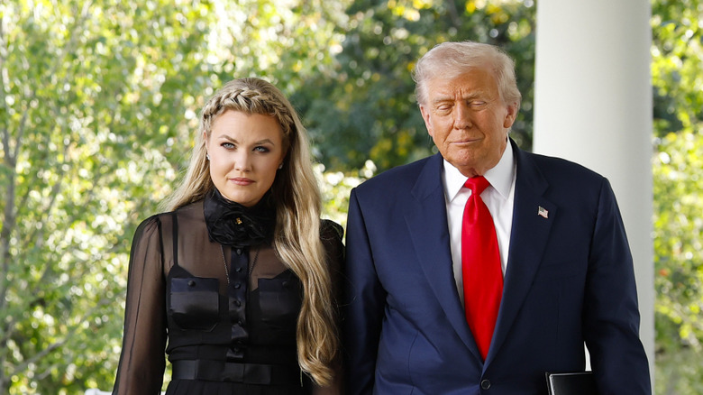 Erika Kirk Went Full Trump With Jarring Bronzer In 2026 Sarah Huckabee Sanders Meeting