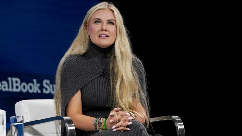 Erika Kirk speaks on a panel at a political summit