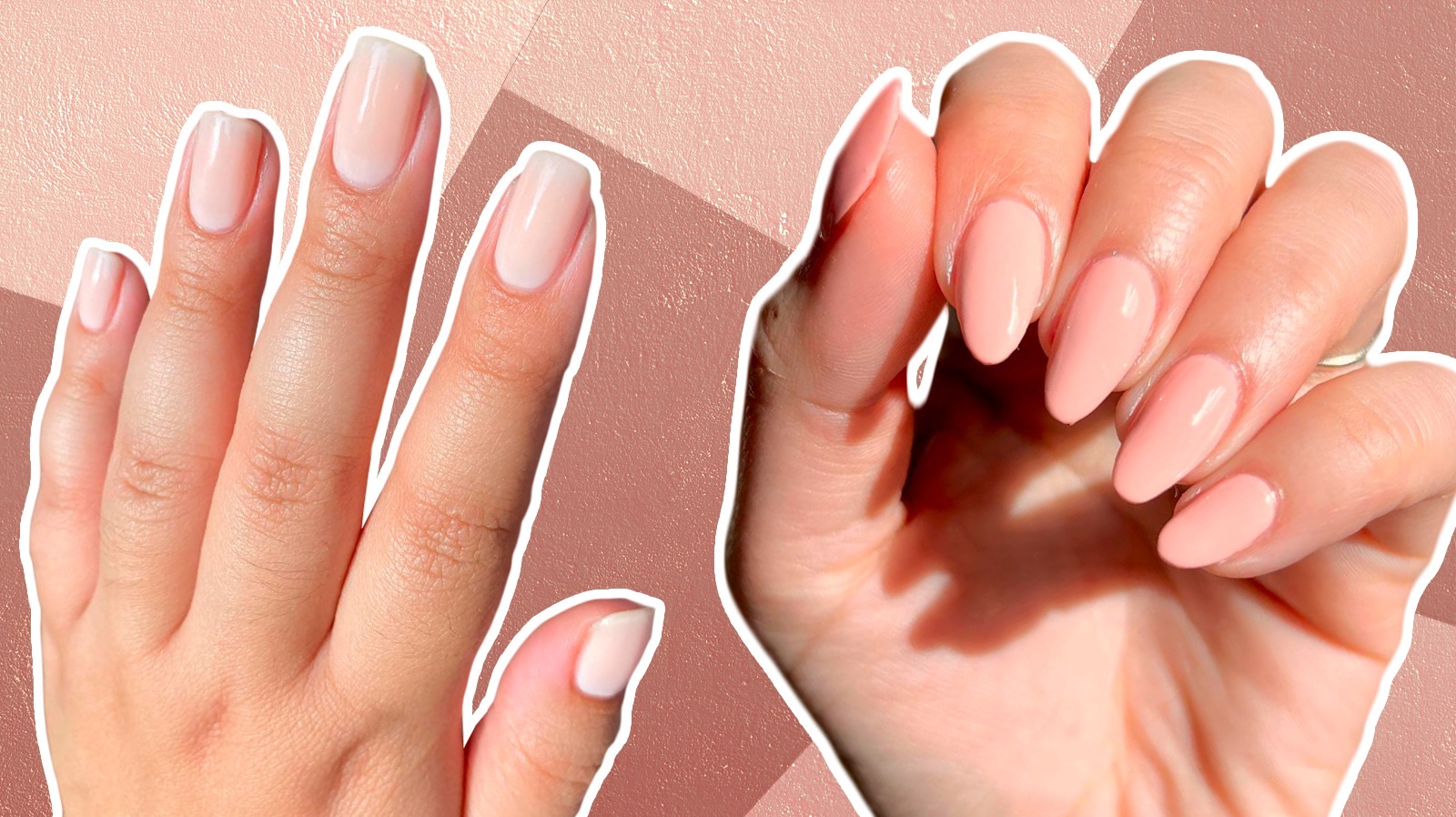 Elegant Satin Nails for Wedding Day