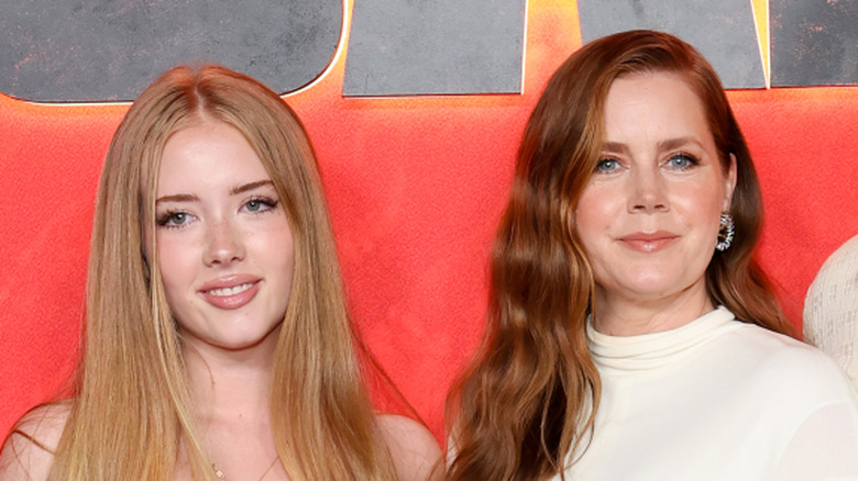 Aviana Le Gallo and Amy Adams at the Cape Fear premiere