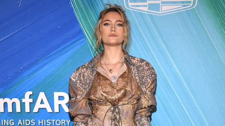 Paris Jackson wearing a fairycore-inspired look