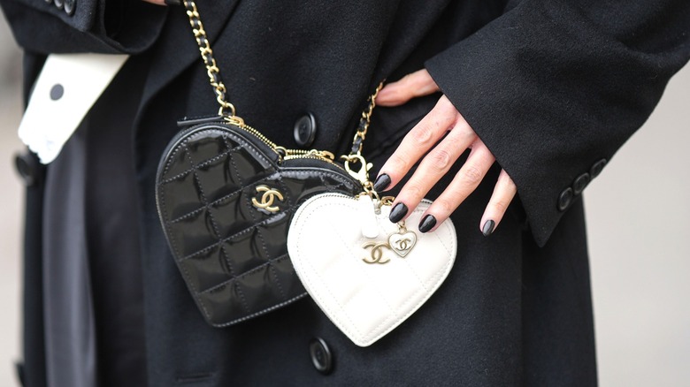 Heart-shaped bags