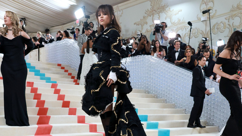 Jenna Ortega Met Gala Victorian dress