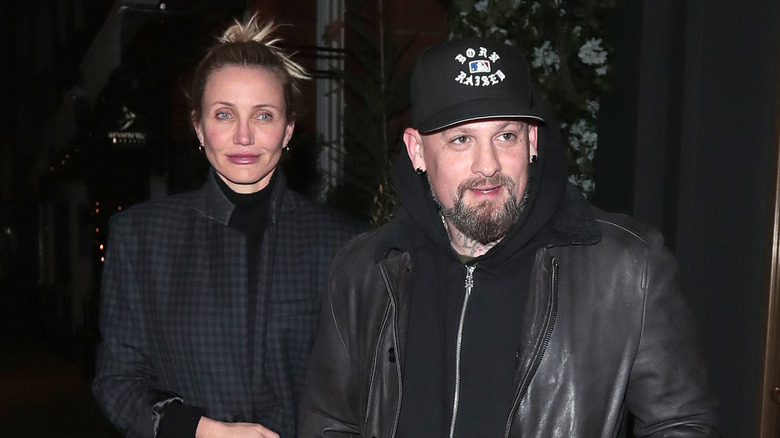 Cameron Diaz pictured with Benji Madden