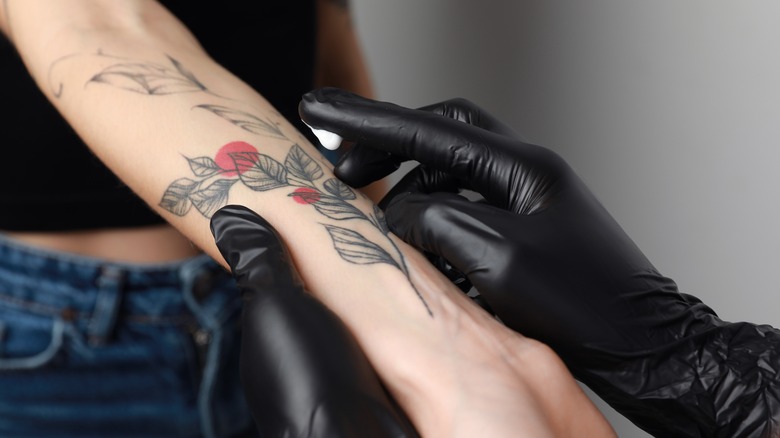 tattoo artist vine tattoo