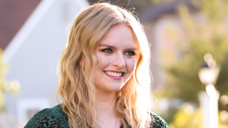 Actress Andrea Brooks visits Hallmark Channel's "Home & Family" at Universal Studios Hollywood on February 12, 2020 in Universal City, California.