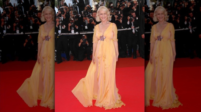 Helen Mirren at the Cannes Film Festival
