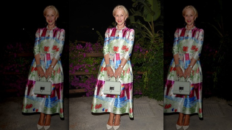 Helen Mirren at a festival in Ischia, Italy
