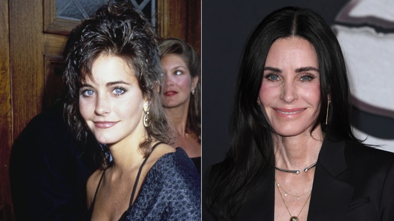 Courteney cox at the 39th primetime emmys in 1987 and scream 7 premiere February 2026