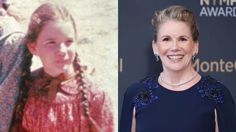 Melissa Gilbert as Laura Ingalls, and in the 2020s at an awards show
