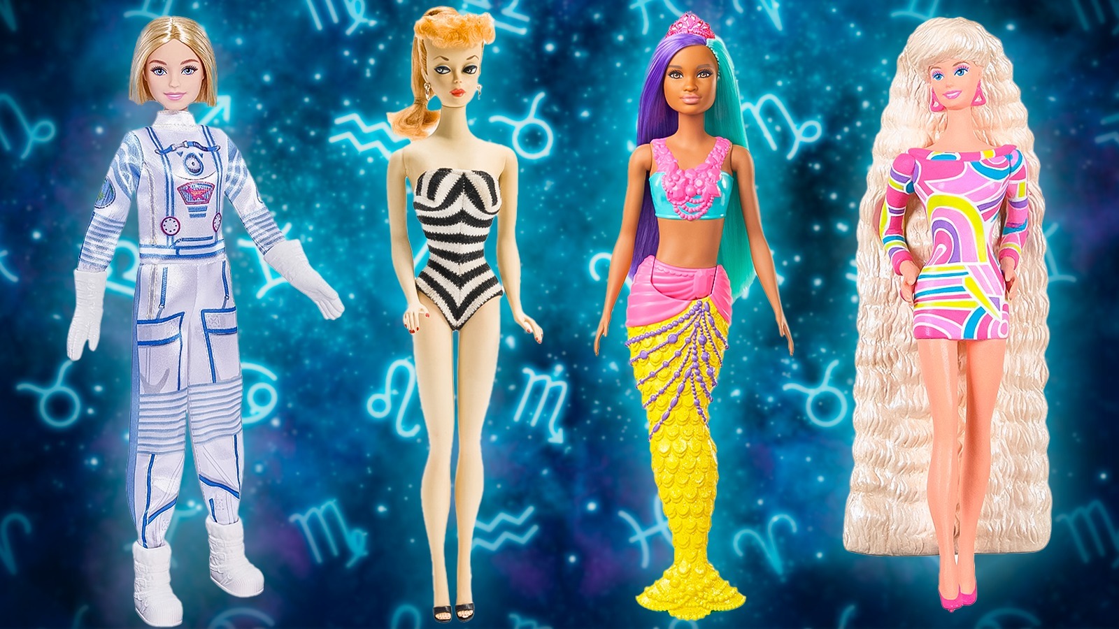 Barbie zodiac dolls 2025