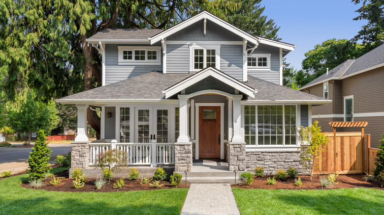 outside front of house
