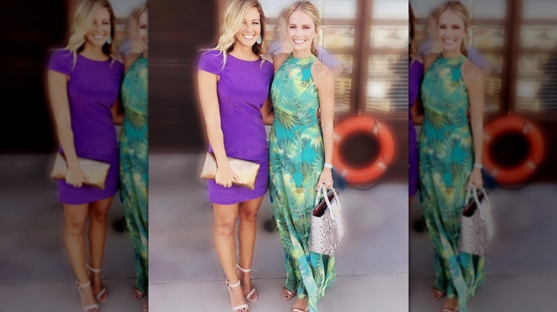Chelsea Meissner and Cameran Eubanks wearing colorful dresses