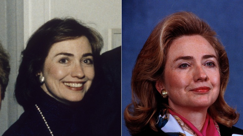 Hillary Clinton in the 1980s and 1990s