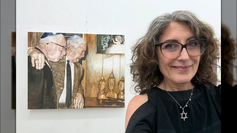 Lisa Edelstein poses in November 2025