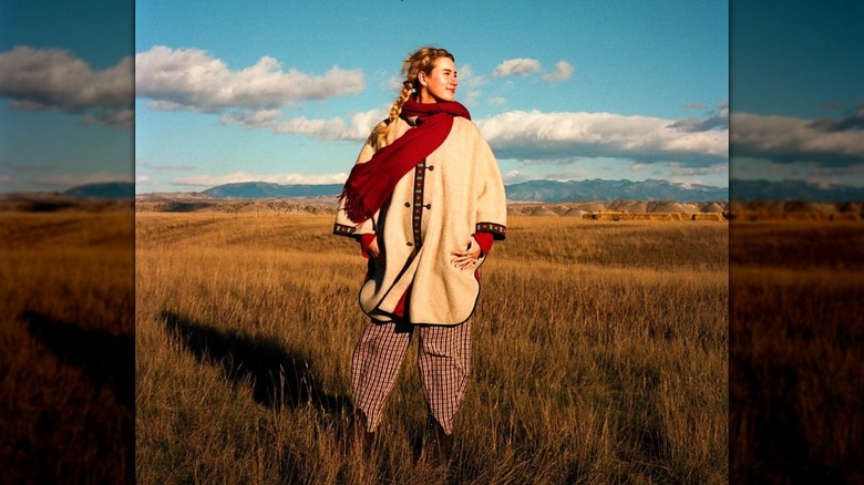 Elle Chapman standing outside in Montana