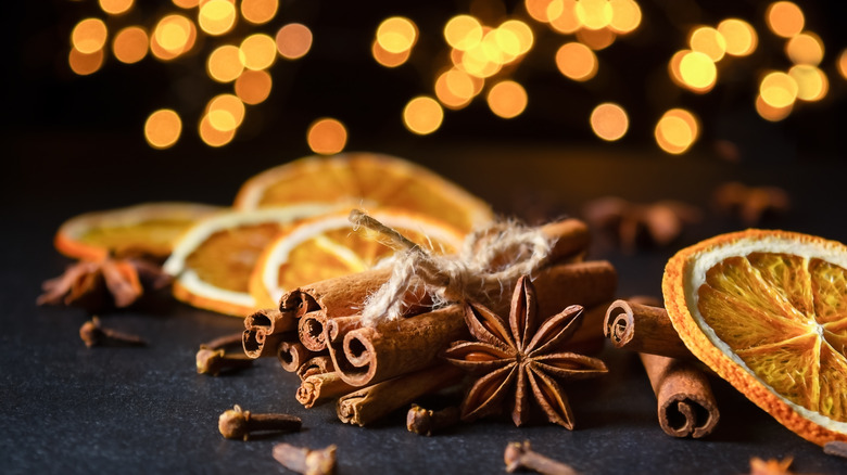 Traditional holiday herbs and spices