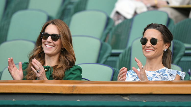 Kate and Pippa Middleton at Wimbledon