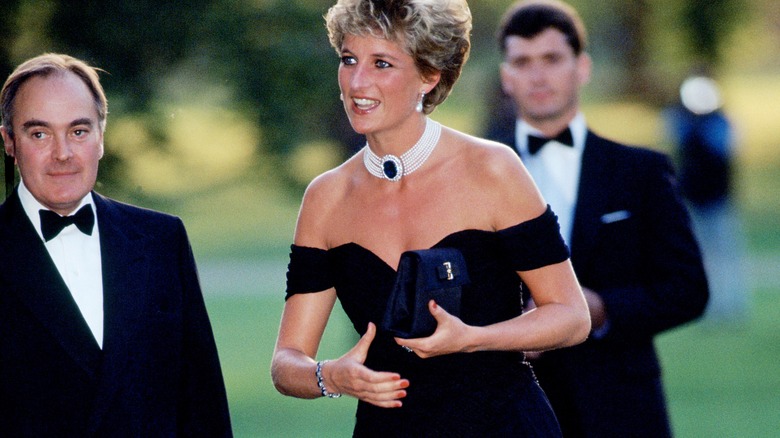 Princess Diana in the revenge dress
