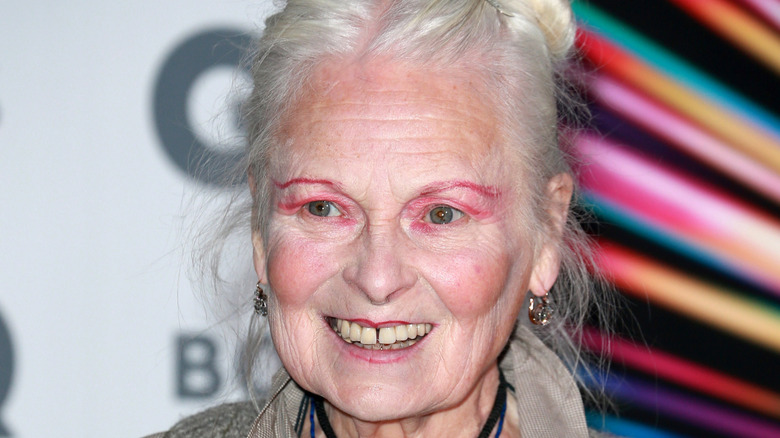 Vivienne westwood attending an event.
