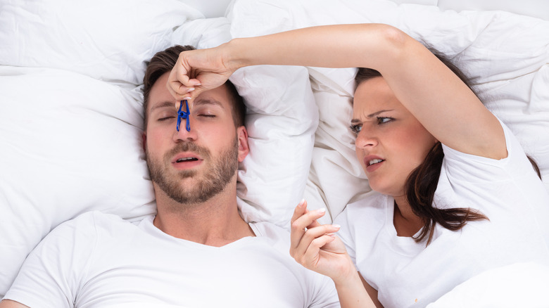 couple in bed