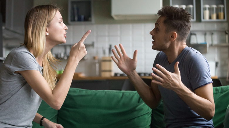 couple arguing