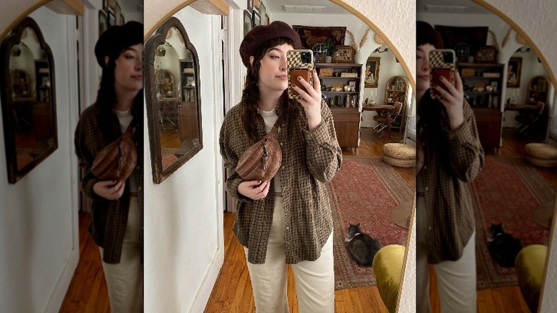 woman in art academia aesthetic