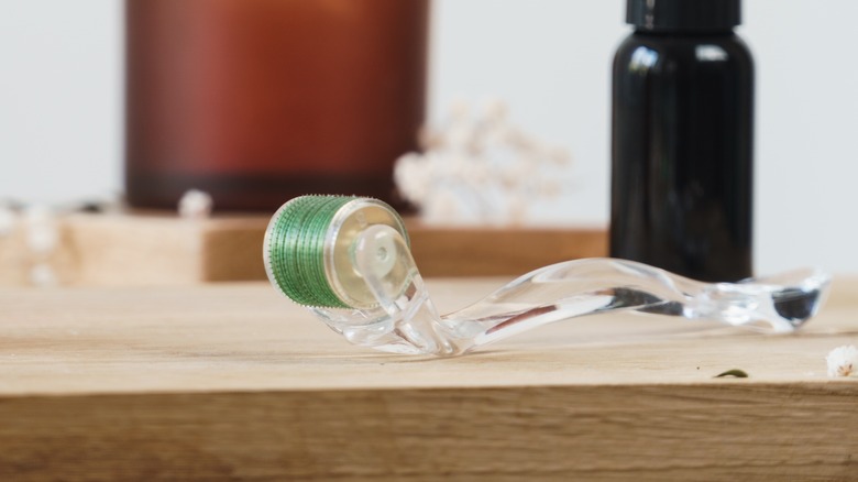 Derma roller drying 
