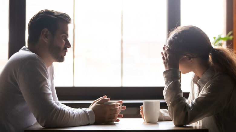 sad couple