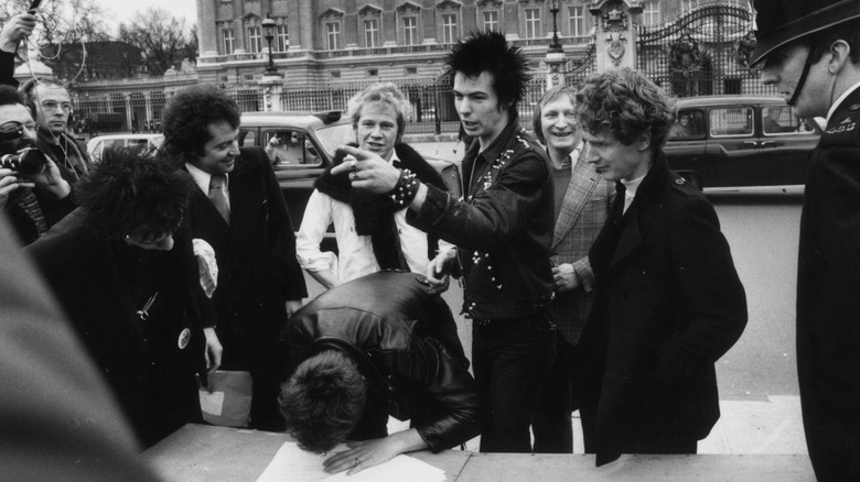 Malcolm McLaren with Sid Vicious