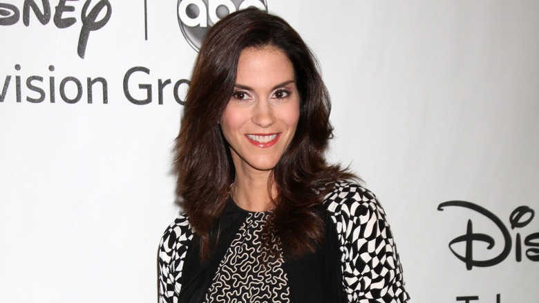 Jami Gertz photographed at the ABC TCA Party Summer before her hair turned gray