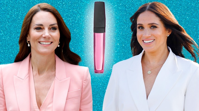 Kate Middleton Meghan Markle lip gloss