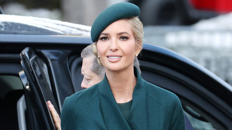 Ivanka Trump arrives at the 2025 presidential inauguration ceremony