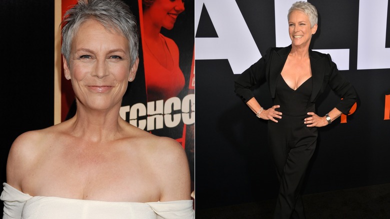 Jamie Lee Curtis in 2012 and 2018