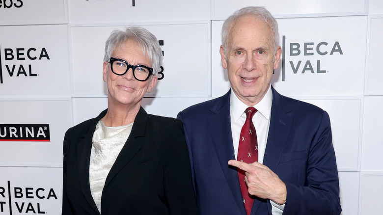 Jamie Lee Curtis and Christopher Guest during the "Best In Show" 25th Anniversary screening.