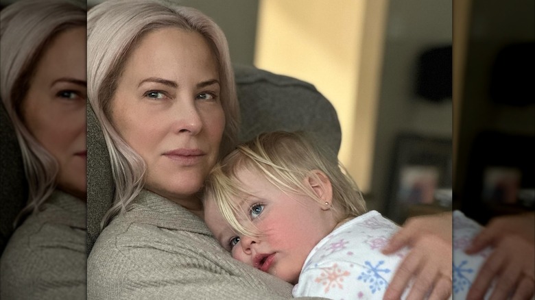 Brittany Daniel with her daughter Hope