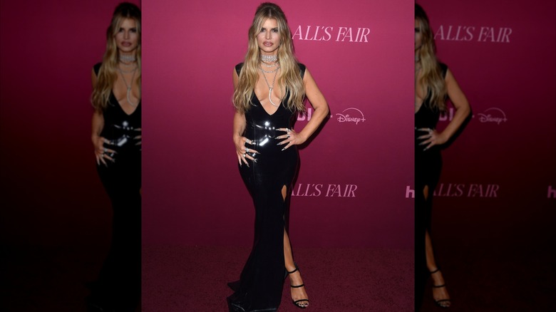 Jessica Simpson at the "All's Fair" premiere in 2025