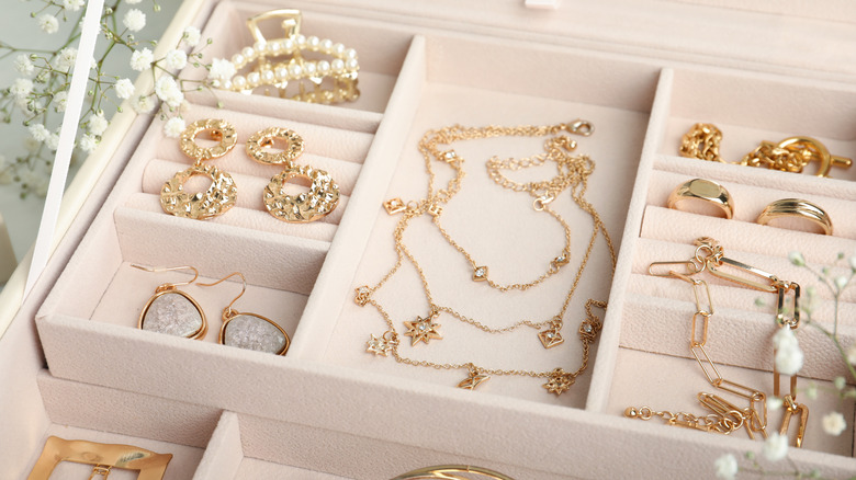 Jewelry in box