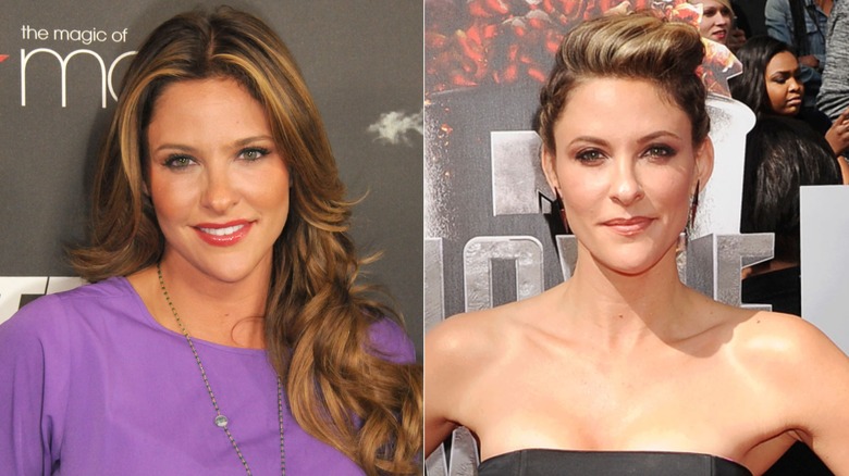 Jill Wagner with highlights and a fauxhawk