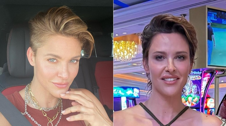 Jill Wagner with a pixie