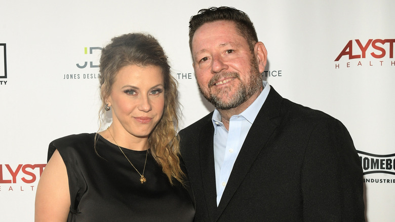 Jodie Sweetin and husband Mescal Wasilewski attending An Evening to Celebrate a Decade of Wellness with ALYST Health