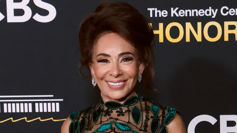 Jeanine Pirro with an updo