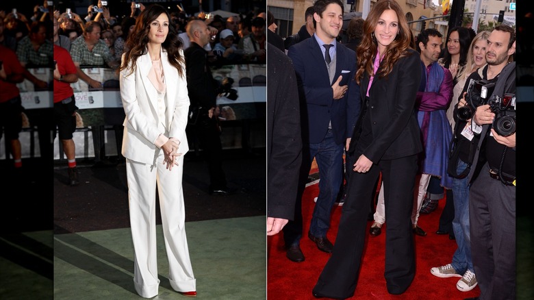 Julia Roberts in 2010 and 2012