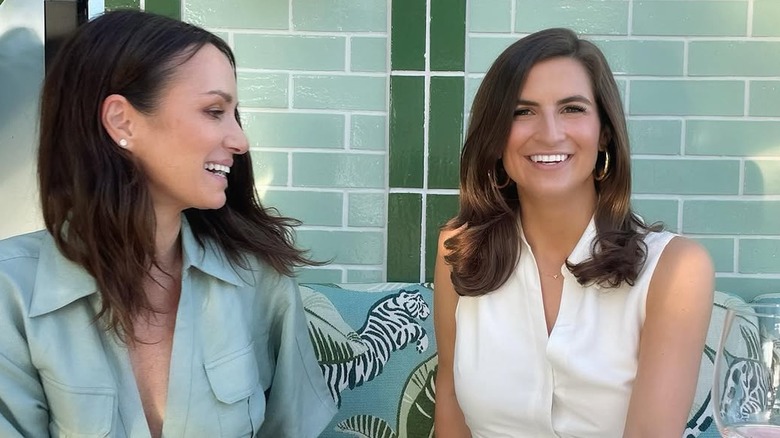 Cat Sadler and Kaitlan Collins with shoulder length hair