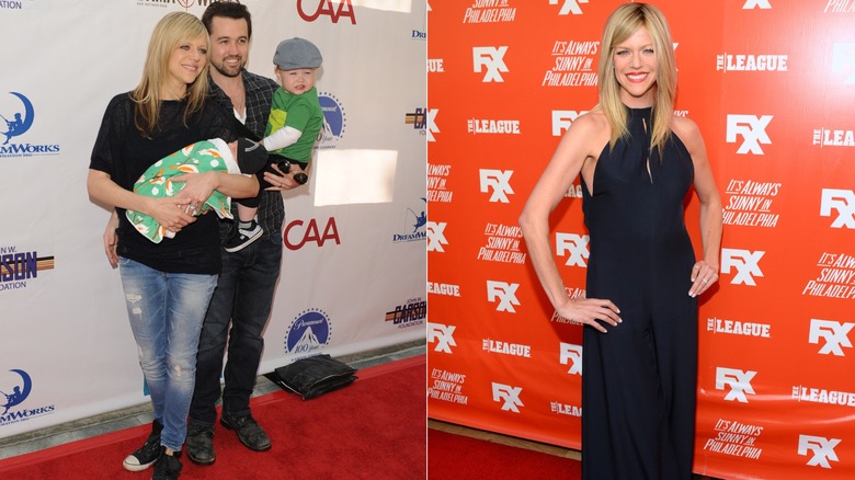 Kaitlin Olson in 2012 and 2013 posing on red carpets